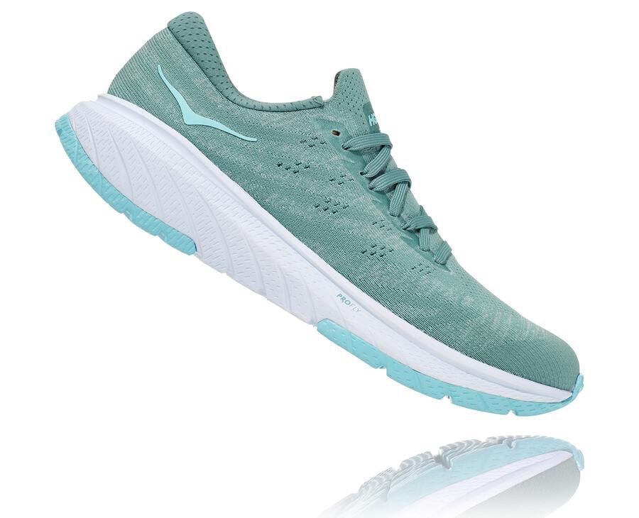 Hoka One One Bezecke Topanky Damske Modre/Biele - Cavu 3 - 06792-RBKP